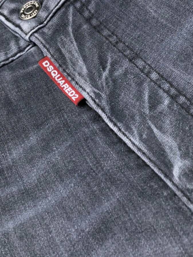 Dsquared2 Straight jeans Grijs