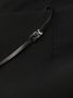 DSQUARED2 strap-detail flared trousers Zwart - Thumbnail 5