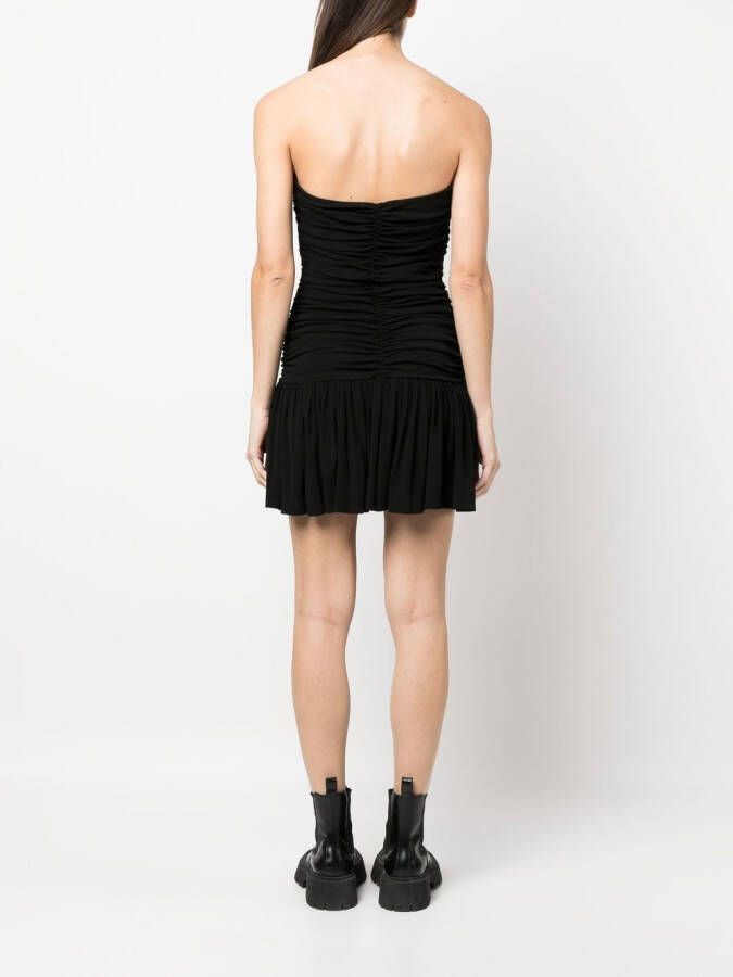 Dsquared2 Strapless mini-jurk Zwart
