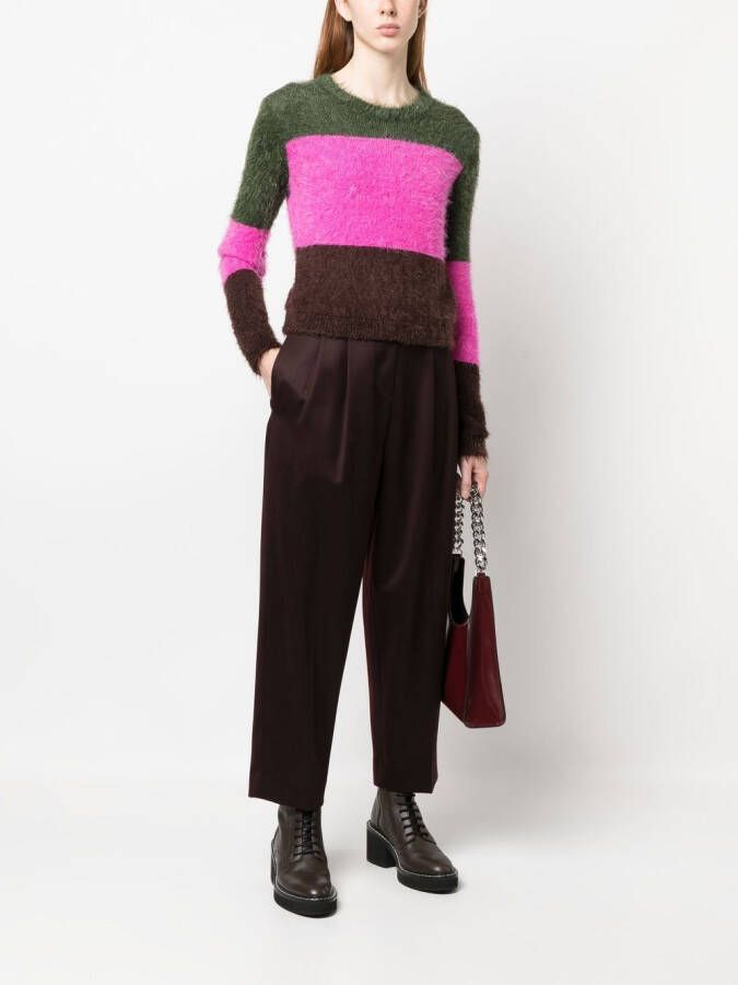DSQUARED2 Gestreepte trui Groen