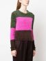 DSQUARED2 Gestreepte trui Groen - Thumbnail 3