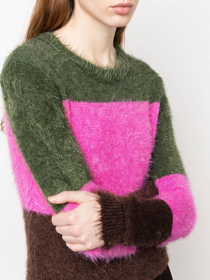 DSQUARED2 Gestreepte trui Groen