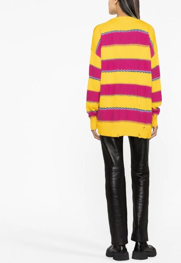 DSQUARED2 Vest met V-hals Roze