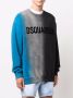 Dsquared2 Sweater met blokkenprint Blauw - Thumbnail 3