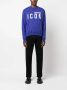 Dsquared2 Sweater met Icon-logoprint Paars - Thumbnail 2