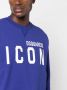 Dsquared2 Sweater met Icon-logoprint Paars - Thumbnail 5