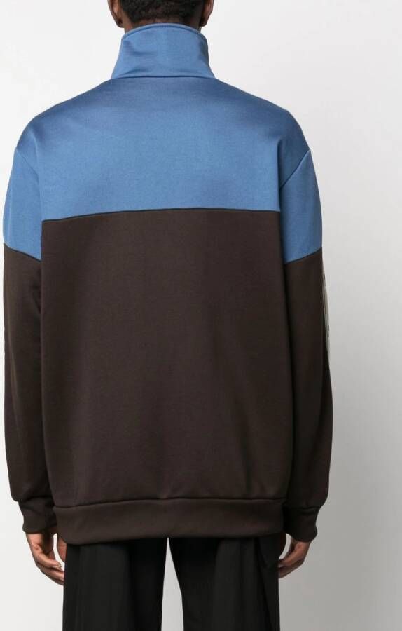 Dsquared2 Sweater met logostreep Blauw
