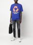 DSQUARED2 T-shirt met grafische print Blauw - Thumbnail 2
