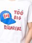 Dsquared2 T-shirt met grafische print Wit - Thumbnail 5
