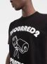 Dsquared2 T-shirt met grafische print Zwart - Thumbnail 5