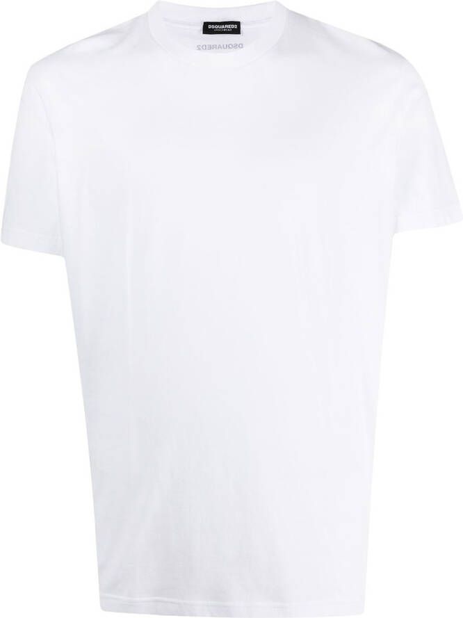 DSQUARED2 Drie T-shirts met ronde hals Wit
