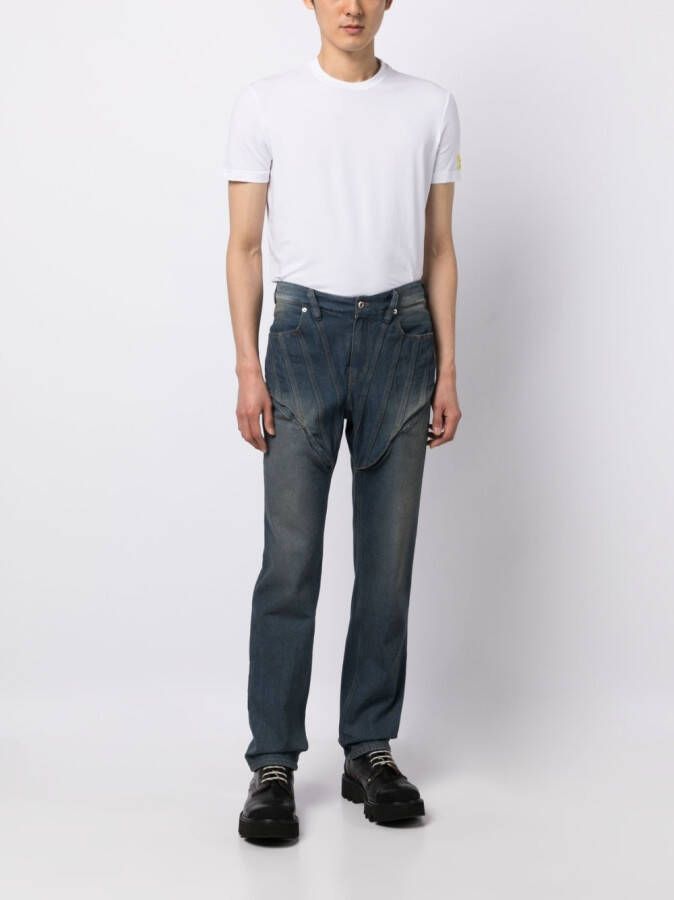 DSQUARED2 T-shirt met logopatch Wit