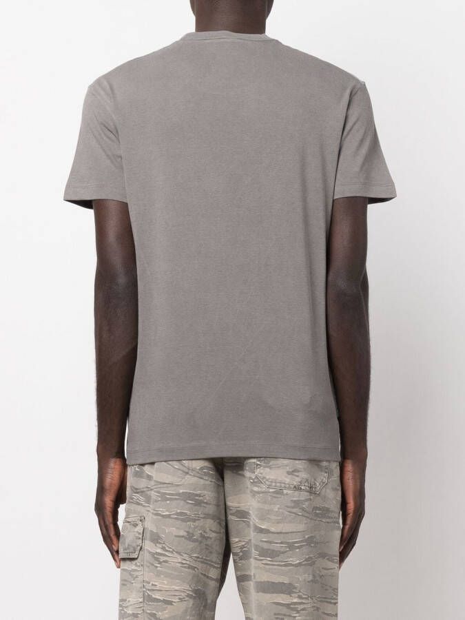 DSQUARED2 T-shirt met logoprint Grijs