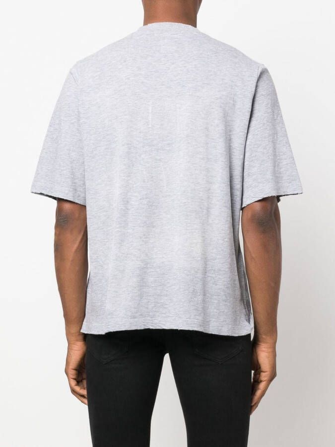 DSQUARED2 T-shirt met logoprint Grijs