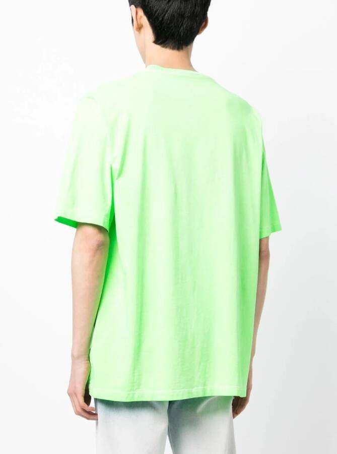 DSQUARED2 T-shirt met logoprint Groen