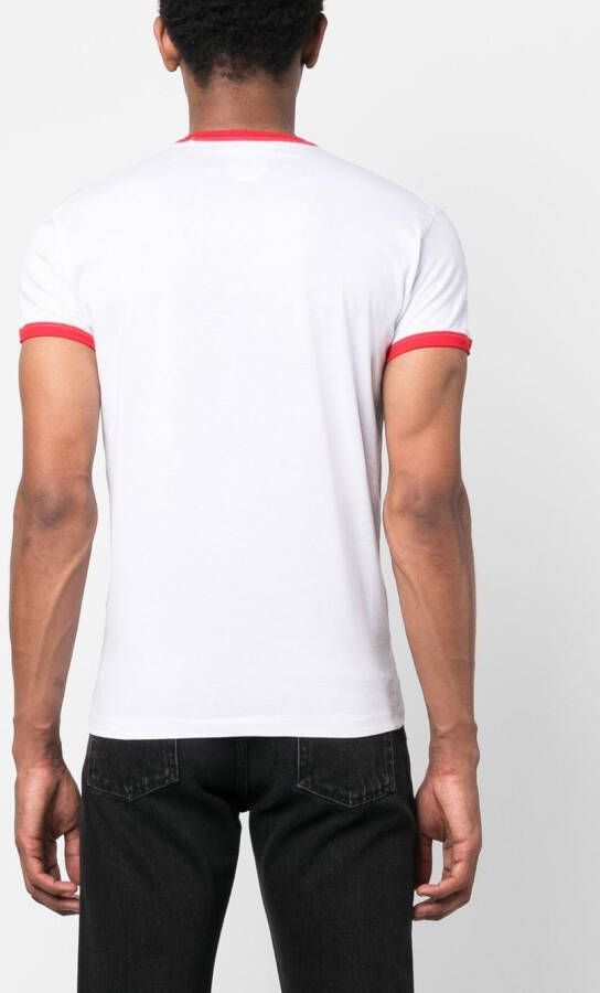 DSQUARED2 T-shirt met logoprint Wit
