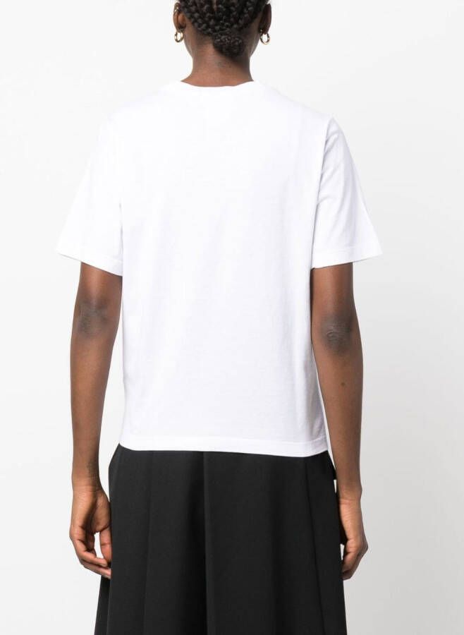 DSQUARED2 T-shirt met logoprint Wit