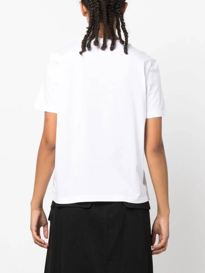 DSQUARED2 T-shirt met logoprint Wit