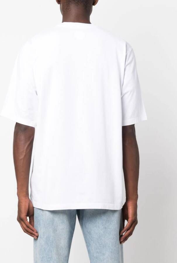 DSQUARED2 T-shirt met logoprint Wit