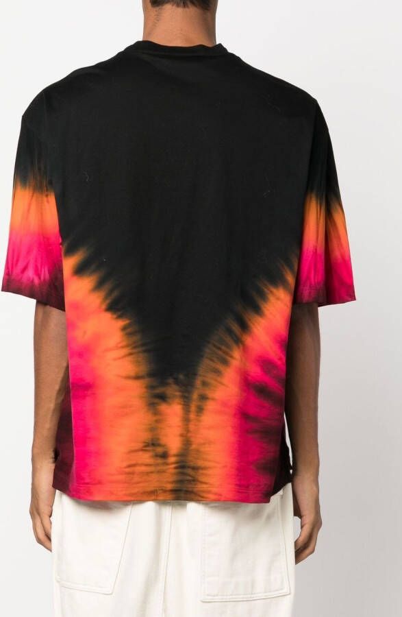 DSQUARED2 T-shirt met logoprint Zwart