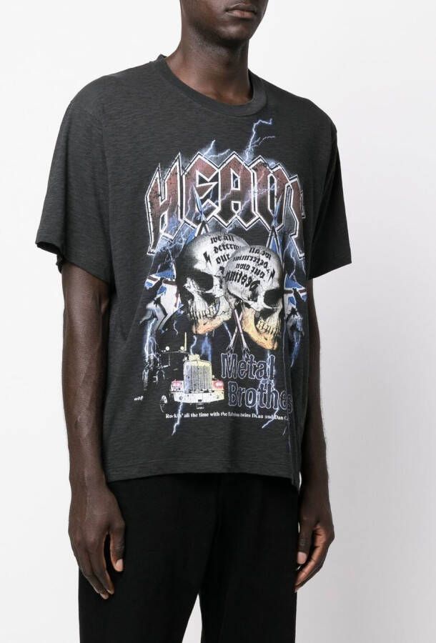 DSQUARED2 T-shirt met print Grijs