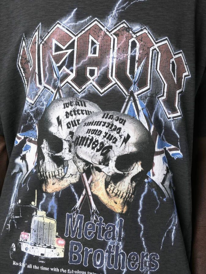 DSQUARED2 T-shirt met print Grijs