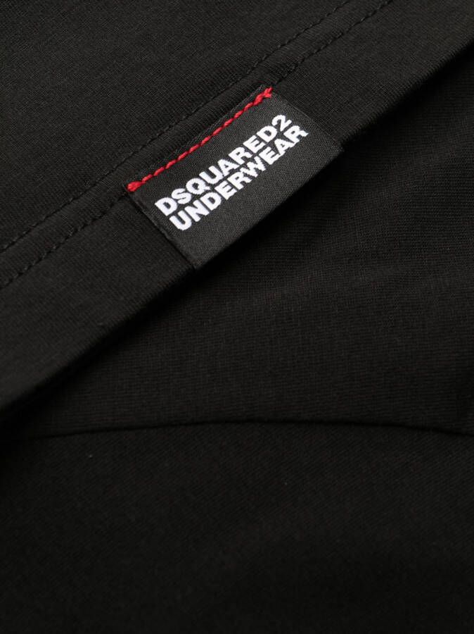 DSQUARED2 T-shirt met ronde hals Zwart