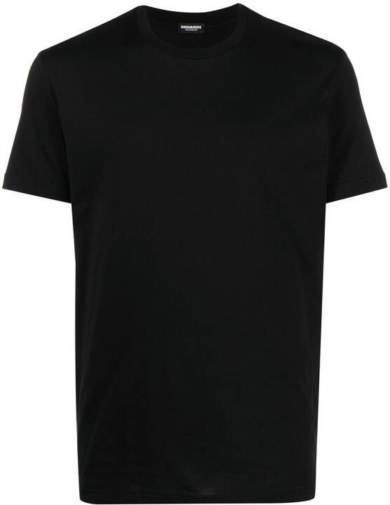 DSQUARED2 Drie T-shirts met ronde hals Zwart