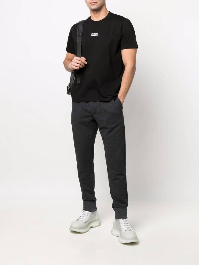 DSQUARED2 T-shirt met ronde hals Zwart