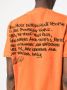 Dsquared2 T-shirt met tekst Oranje - Thumbnail 5