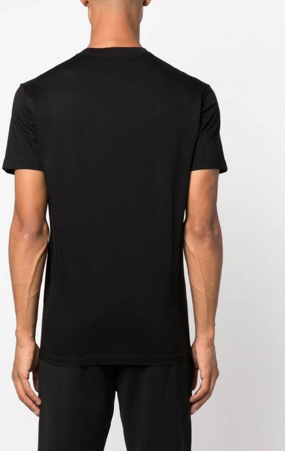 DSQUARED2 T-shirt met tekst Zwart