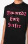 DSQUARED2 T-shirt met tekst Zwart - Thumbnail 5