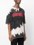 DSQUARED2 T-shirt met tie-dye print Zwart - Thumbnail 3