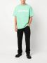 DSQUARED2 T-shirt met verlaagde schouders Groen - Thumbnail 2