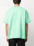 Dsquared2 T-shirt met verlaagde schouders Groen - Thumbnail 4