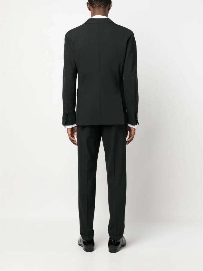 Dsquared2 tailored single-breasted suit Zwart