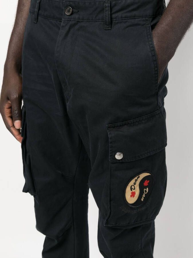 DSQUARED2 Cargo broek Zwart