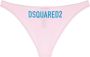 Dsquared2 Technicolor bikinislip Roze - Thumbnail 2