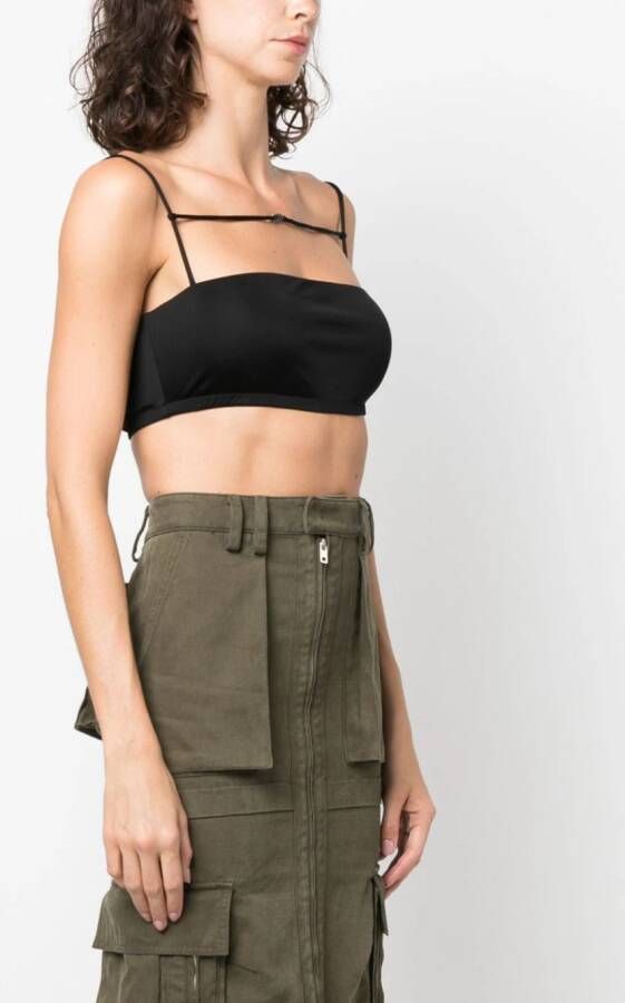 DSQUARED2 Top met spagettibandjes Zwart