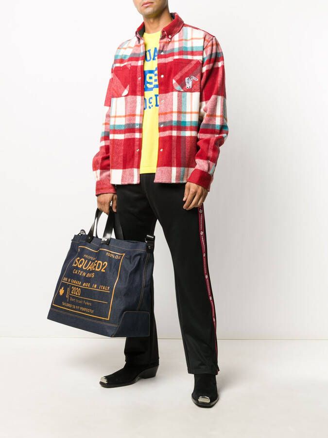 DSQUARED2 Trainingsbroek met logopatch Zwart