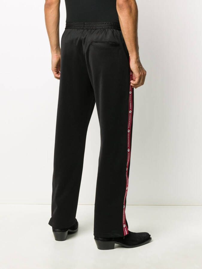 DSQUARED2 Trainingsbroek met logopatch Zwart