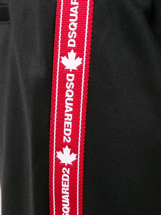 DSQUARED2 Trainingsbroek met logopatch Zwart