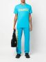 DSQUARED2 Trainingsbroek met logoprint Blauw - Thumbnail 2