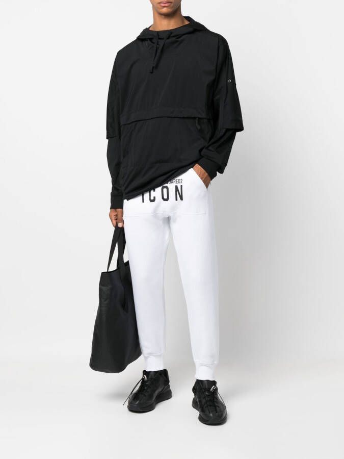 DSQUARED2 Trainingsbroek met print Wit