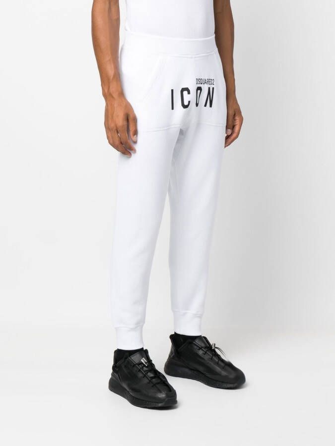 DSQUARED2 Trainingsbroek met print Wit