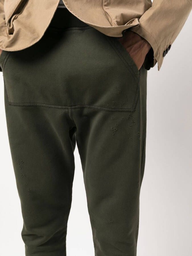 DSQUARED2 Trainingsbroek met toelopende pijpen Groen