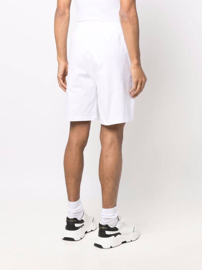DSQUARED2 Trainingsshorts met logoprint Wit