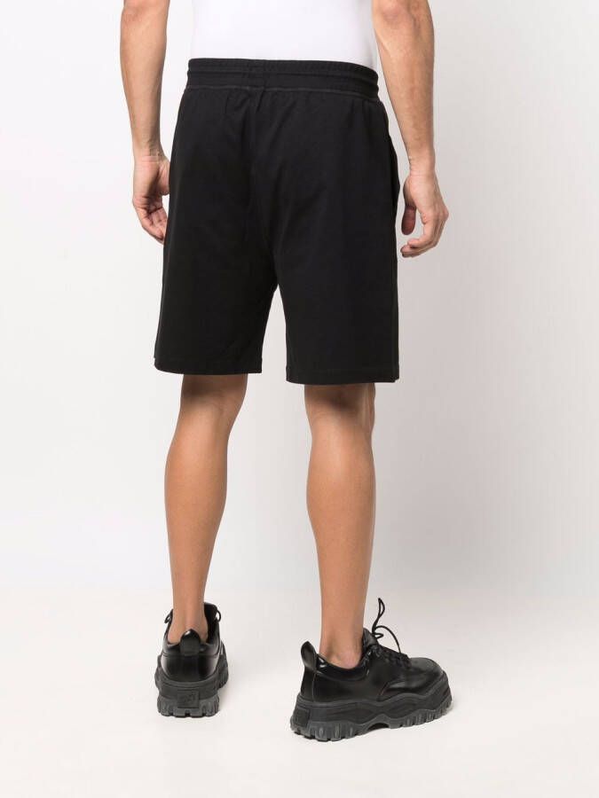 DSQUARED2 Trainingsshorts met logoprint Zwart