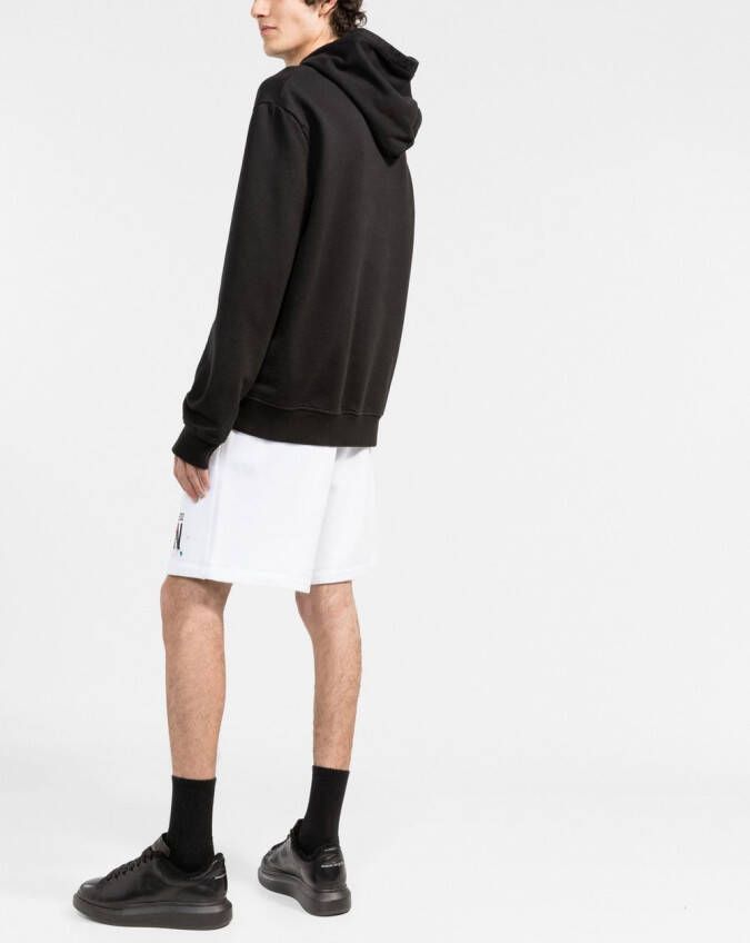 DSQUARED2 Trainingsshorts met tekst Wit