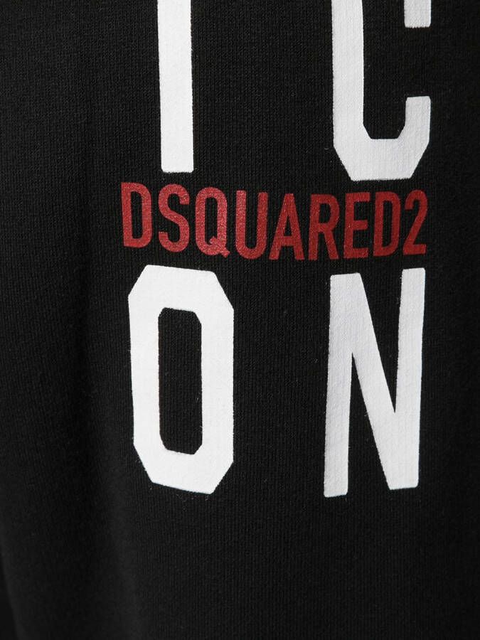 DSQUARED2 Trainingsshorts Zwart